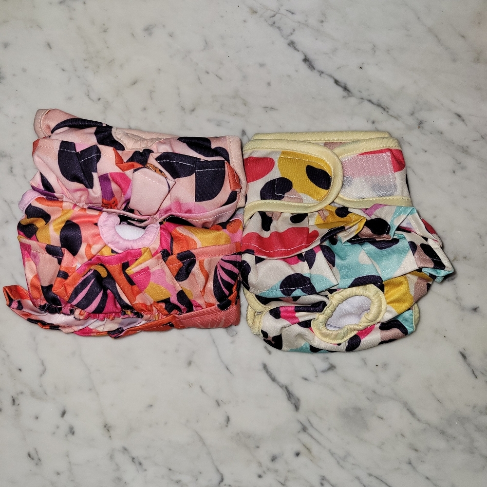 Reusable Doggie Diapers - Small